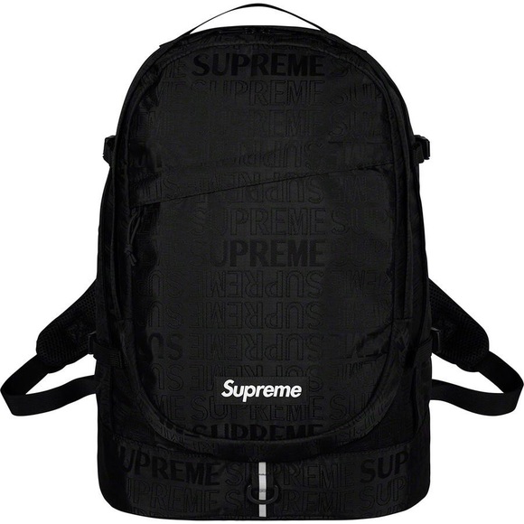 black supreme bookbag